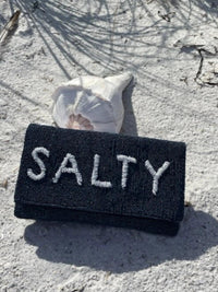 Salty Beaded Clutch - Navy Blue | Quintessential New England Style