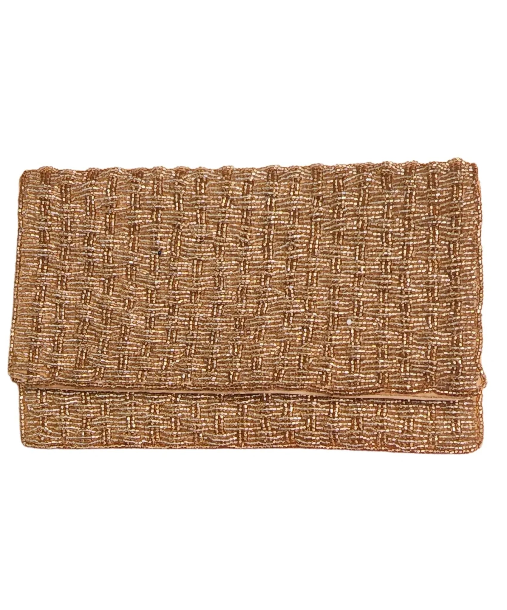 Champagne clutch bag hot sale