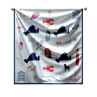 Martha’s Vineyard Inspired Silk Scarf