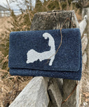 Martha's Vineyard Navy Clutch - A New England's Favorite